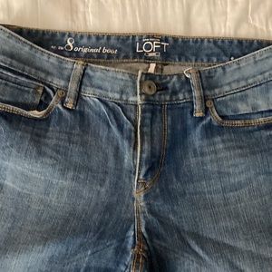 Ann Taylor Loft Original Boot Cut Jeans size 29